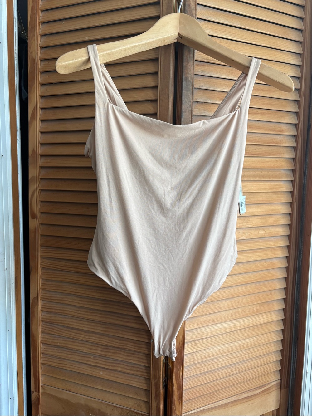 SKIMS Nude Scoop Neck Bodysuit